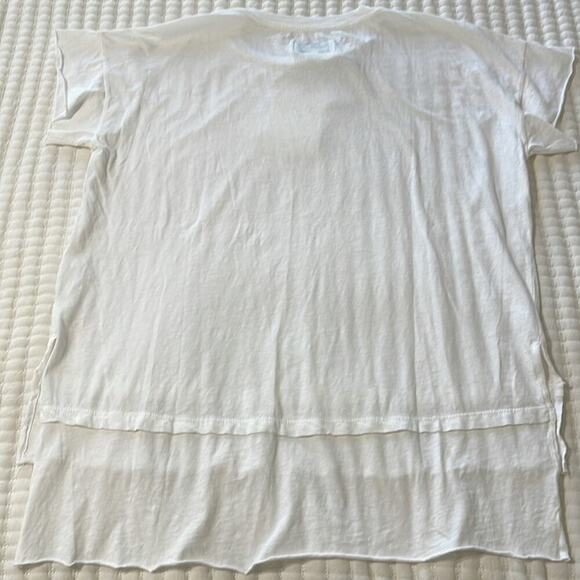 Current Elliott White The High Low Tee Size 2 (M) NWT - Picture 5 of 5
